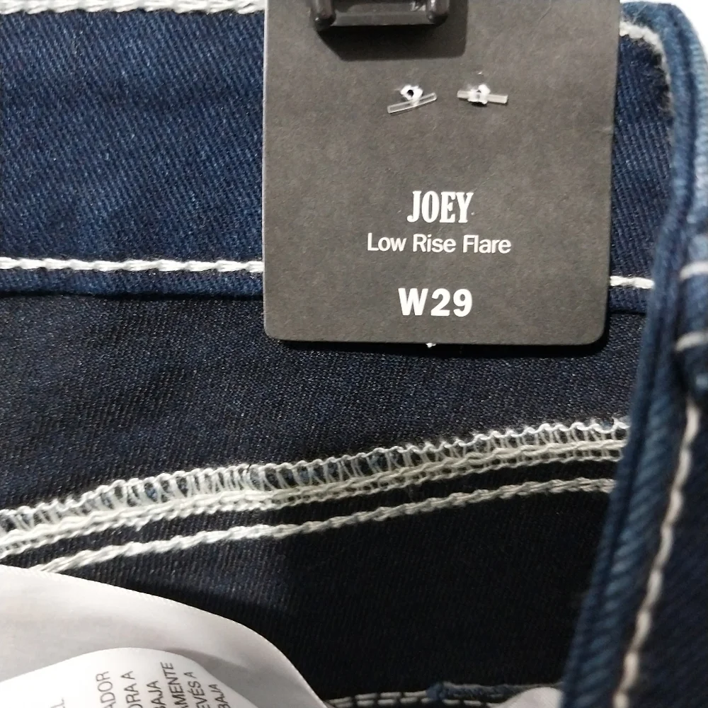 True Religion Joey Low Rise Flare Jeans, NWT, Size 29 - Picture 7 of 12